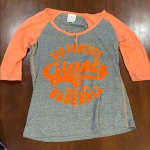 SF Giants baseball tee
